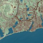 Beautifully Detailed Map of Falmouth, Massachusetts