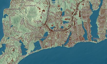 Beautifully Detailed Map of Falmouth, Massachusetts