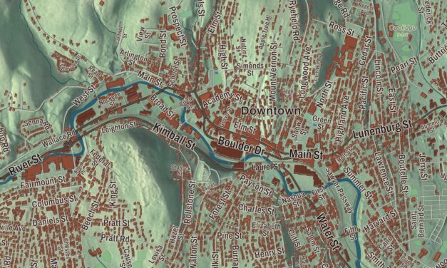 Beautifully Detailed Map of Fitchburg, Massachusetts