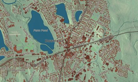 Beautifully Detailed Map of Framingham, Massachusetts