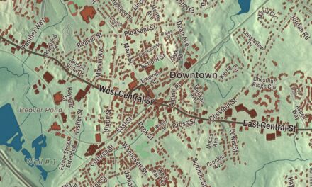 Beautifully Detailed Map of Franklin, Massachusetts