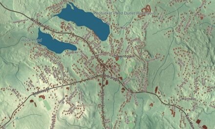 Beautifully Detailed Map of Georgetown, Massachusetts