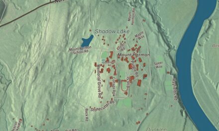 Beautifully Detailed Map of Gill, Massachusetts