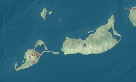 Beautifully Detailed Map of Gosnold, Massachusetts
