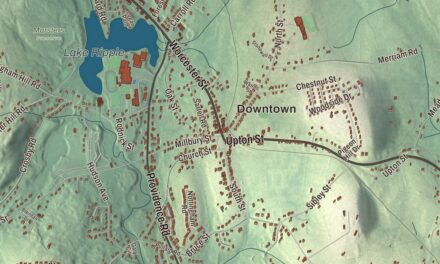 Beautifully Detailed Map of Grafton, Massachusetts
