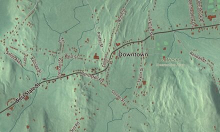 Beautifully Detailed Map of Granby, Massachusetts