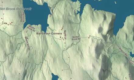 Beautifully Detailed Map of Granville, Massachusetts