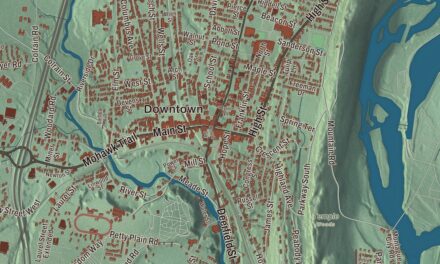 Beautifully Detailed Map of Greenfield, Massachusetts