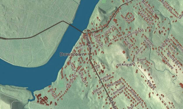 Beautifully Detailed Map of Groveland, Massachusetts