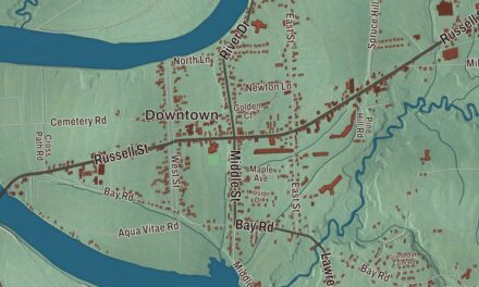 Beautifully Detailed Map of Hadley, Massachusetts