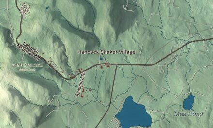 Beautifully Detailed Map of Hancock, Massachusetts