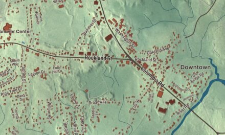 Beautifully Detailed Map of Hanover, Massachusetts