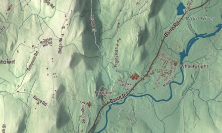 Beautifully Detailed Map of Hardwick, Massachusetts