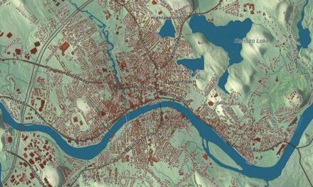 Beautifully Detailed Map of Haverhill, Massachusetts