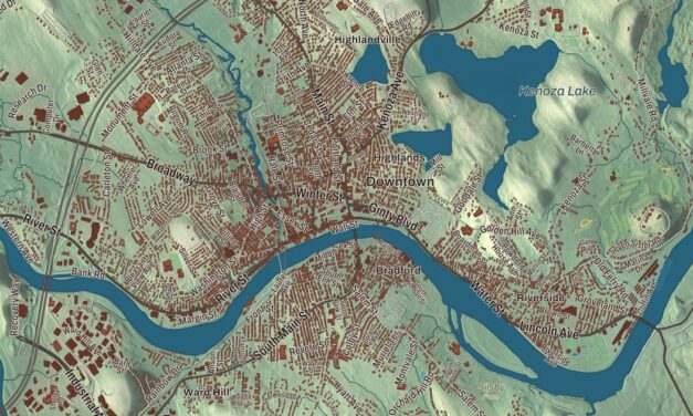 Beautifully Detailed Map of Haverhill, Massachusetts