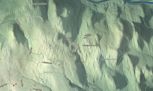 Beautifully Detailed Map of Hawley, Massachusetts