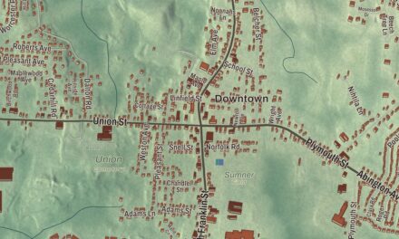 Beautifully Detailed Map of Holbrook, Massachusetts