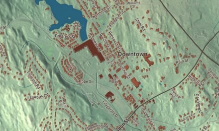 Beautifully Detailed Map of Hopedale, Massachusetts