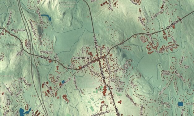 Beautifully Detailed Map of Hopkinton, Massachusetts