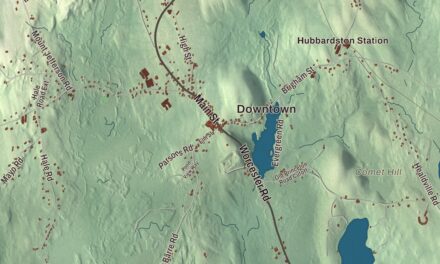 Beautifully Detailed Map of Hubbardston, Massachusetts
