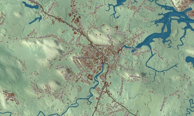 Beautifully Detailed Map of Ipswich, Massachusetts