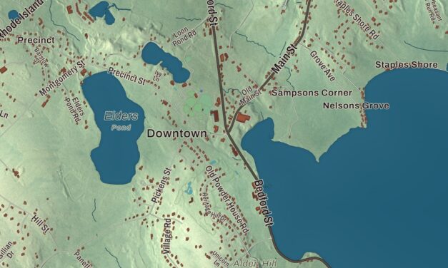 Beautifully Detailed Map of Lakeville, Massachusetts