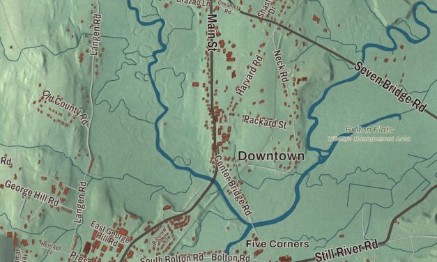 Beautifully Detailed Map of Lancaster, Massachusetts