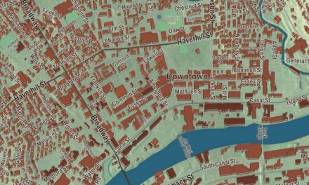 Beautifully Detailed Map of Lawrence, Massachusetts