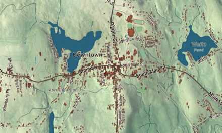 Beautifully Detailed Map of Leicester, Massachusetts