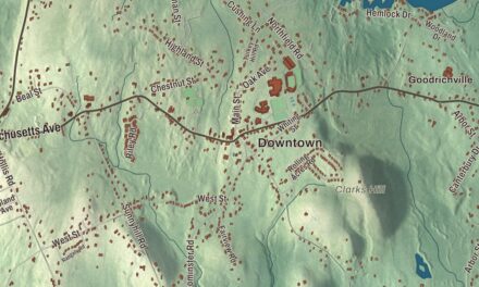 Beautifully Detailed Map of Lunenburg, Massachusetts