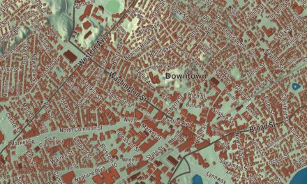 Beautifully Detailed Map of Lynn, Massachusetts