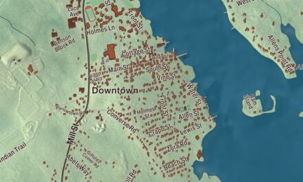Beautifully Detailed Map of Marion, Massachusetts