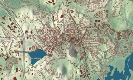 Beautifully Detailed Map of Marlborough, Massachusetts