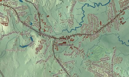 Beautifully Detailed Map of Marshfield, Massachusetts