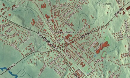Beautifully Detailed Map of Medfield, Massachusetts