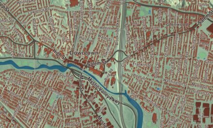 Beautifully Detailed Map of Medford, Massachusetts