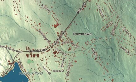 Beautifully Detailed Map of Mendon, Massachusetts