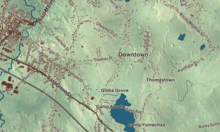 Beautifully Detailed Map of Middleborough, Massachusetts