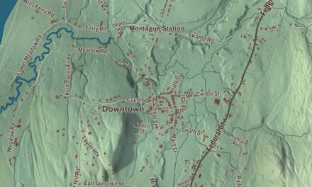 Beautifully Detailed Map of Montague, Massachusetts