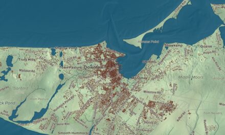 Beautifully Detailed Map of Nantucket, Massachusetts