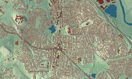 Beautifully Detailed Map of Needham, Massachusetts