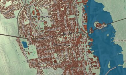 Beautifully Detailed Map of New Bedford, Massachusetts