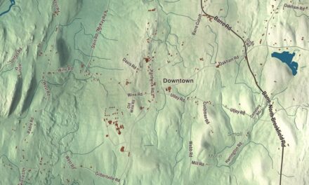 Beautifully Detailed Map of New Braintree, Massachusetts