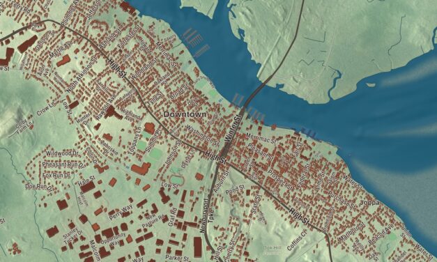Beautifully Detailed Map of Newburyport, Massachusetts