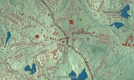 Beautifully Detailed Map of Norfolk, Massachusetts