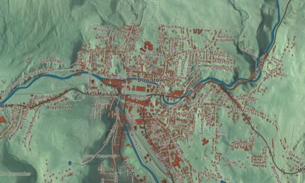 Beautifully Detailed Map of North Adams, Massachusetts
