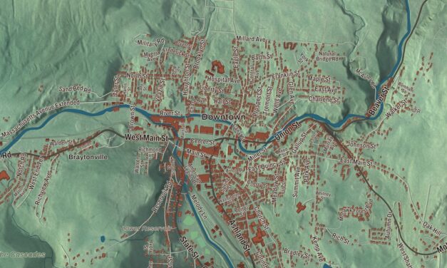 Beautifully Detailed Map of North Adams, Massachusetts