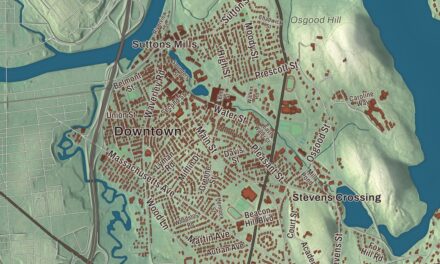 Beautifully Detailed Map of North Andover, Massachusetts