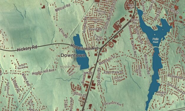 Beautifully Detailed Map of North Attleborough, Massachusetts