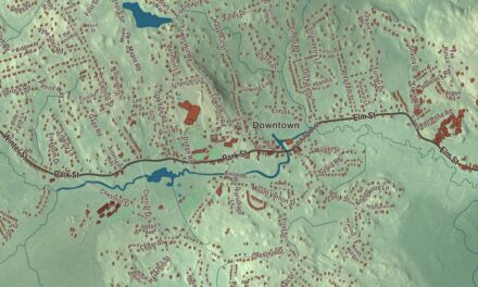 Beautifully Detailed Map of North Reading, Massachusetts